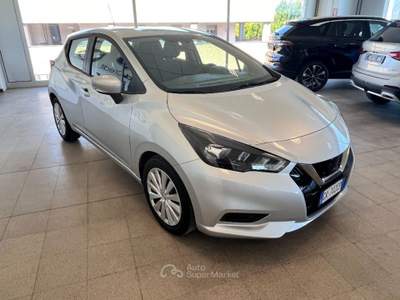 Nissan Micra 1.0 BENZINA  92cv.  5 porte  Acenta , Km 47.000 Argento usata Alba
