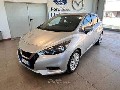 Nissan Micra 1.0 BENZINA  92cv.  5 porte  Acenta , Km 47.000 Argento usata Alba