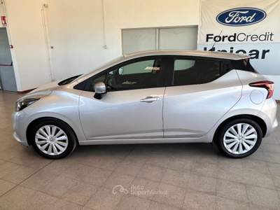 Nissan Micra 1.0 BENZINA  92cv.  5 porte  Acenta , Km 47.000 Argento usata Alba