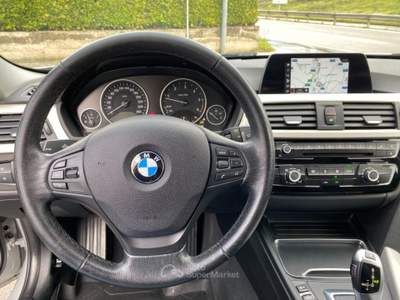 BMW Serie 3 316d d Touring Business Advantage aut. NAVIG/FARI LED Argento usata Manocalzati