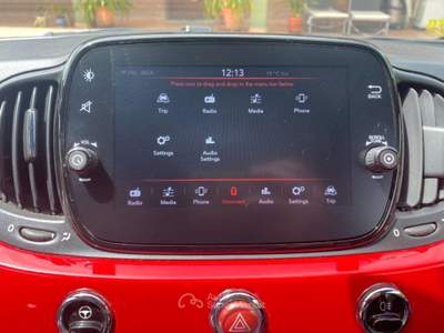 Fiat 500 1.0 Hybrid Club 70Cv RS Rosso usata Manocalzati