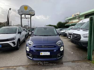 Fiat 500X 1.3 MultiJet 95 CV Sport FARI LED/NAV/TELEC/PELLE Blu/Azzurro usata Manocalzati