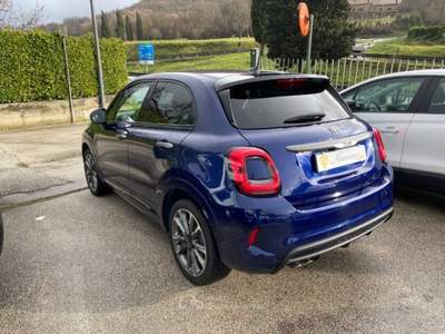 Fiat 500X 1.3 MultiJet 95 CV Sport FARI LED/NAV/TELEC/PELLE Blu/Azzurro usata Manocalzati