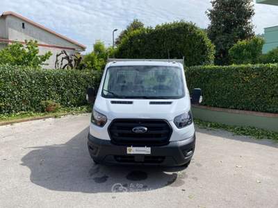 Ford Transit 350 2.0 EcoBl.130CV PM RG Cassonato RIBALTABILE Bianco usata Manocalzati
