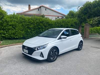 Hyundai i20 1.2 MPI Connectline Bianco usata Manocalzati
