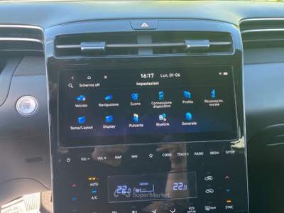 Hyundai Tucson 1.6 CRDI 48V XLine Grigio usata Manocalzati