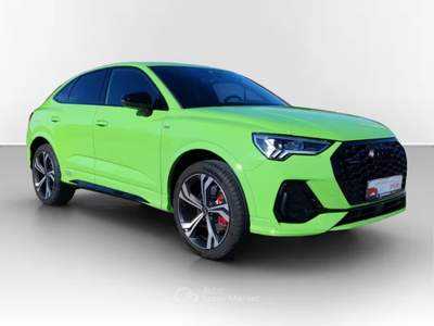 Audi Q3 portback 45 TFSI quattro S tronic S line Verde usata Roma