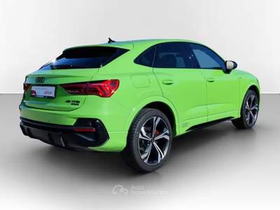 Audi Q3 portback 45 TFSI quattro S tronic S line Verde usata Roma