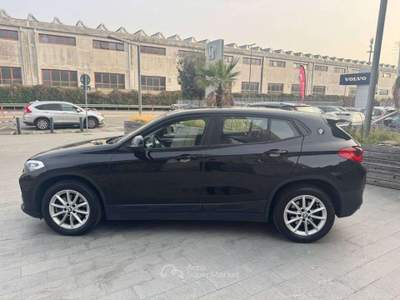 BMW X2 xdrive20d Advantage Automatica-TETTO APRIBILE-4x4 Nero usata Savona
