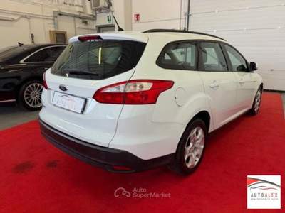 Ford Focus  SW 1.6 tdci Titanium 95cv Bianco usata Casarsa della Delizia