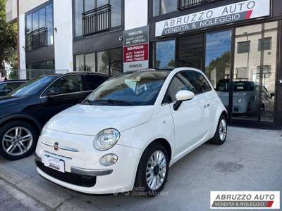 Fiat 500  1.2 Lounge Bianco usata Città Sant'Angelo