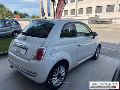Fiat 500  1.2 Lounge Bianco usata Città Sant'Angelo