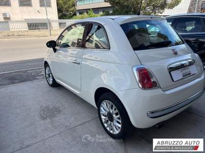 Fiat 500  1.2 Lounge Bianco usata Città Sant'Angelo