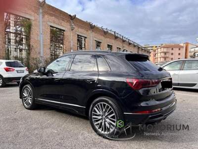Audi Q3 40 2.0 tdi S line edition quattro 190cv s-tronic Nero usata Pontecagnano Faiano