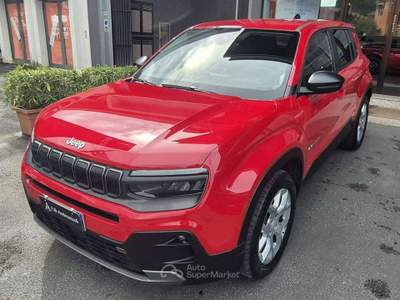 Jeep Avenger Avenger 1.2 turbo Longitude fwd 100cv +TECH & STILE PACK Rosso usata Massa