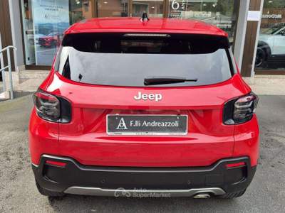 Jeep Avenger Avenger 1.2 turbo Longitude fwd 100cv +TECH & STILE PACK Rosso usata Massa