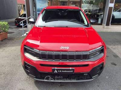 Jeep Avenger Avenger 1.2 turbo Longitude fwd 100cv +TECH & STILE PACK Rosso usata Massa
