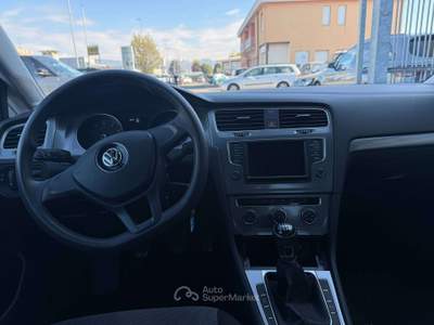 Volkswagen Golf 5p 1.4 tgi BENZINA/METANO Bianco usata Lallio