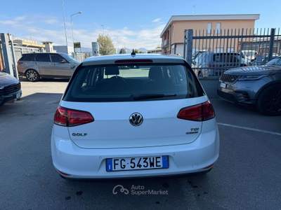 Volkswagen Golf 5p 1.4 tgi BENZINA/METANO Bianco usata Lallio