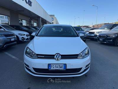 Volkswagen Golf 5p 1.4 tgi BENZINA/METANO Bianco usata Lallio