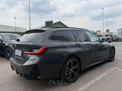 BMW Serie 3 318 318 Touring mhev 48V MSport auto Grigio usata Lallio