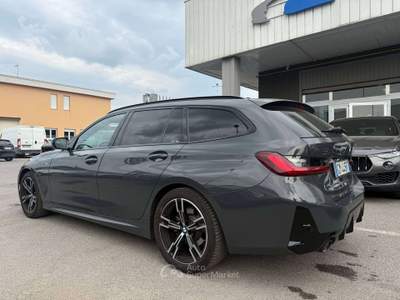 BMW Serie 3 318 318 Touring mhev 48V MSport auto Grigio usata Lallio