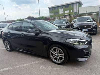 BMW Serie 1 118d 118 118d Msport / TETTO PANORAMICO Nero usata Lallio