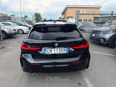 BMW Serie 1 118d 118 118d Msport / TETTO PANORAMICO Nero usata Lallio
