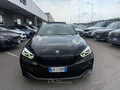 BMW Serie 1 118d 118 118d Msport / TETTO PANORAMICO Nero usata Lallio