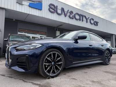 BMW Serie 4 Gran Coupé 420i 420 Gran Coupe mhev 48V xdrive Msport auto Beige usata Lallio