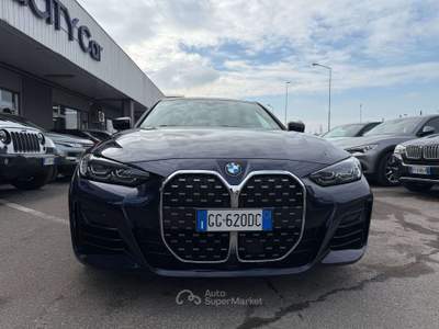 BMW Serie 4 Gran Coupé 420i 420 Gran Coupe mhev 48V xdrive Msport auto Beige usata Lallio
