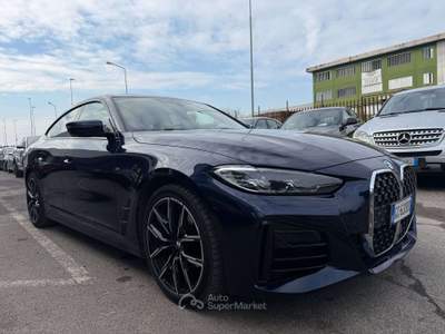 BMW Serie 4 Gran Coupé 420i 420 Gran Coupe mhev 48V xdrive Msport auto Beige usata Lallio