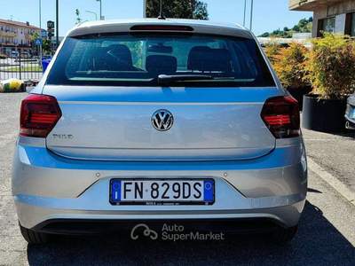 Volkswagen Polo 1.0 MPI 5p 65cv CARPLAY ANDROID-Clima auto-PDC Argento usata Rovato