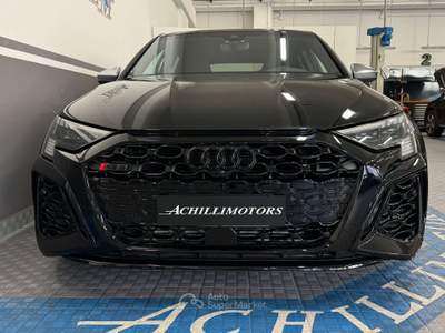 Audi RS 3 A3 IV 2023 Sportback 2.5 tfsi quattro s-tronic **7000KM** Iva compresa pari al nuovo *garanzia estesa 6/2027* Nero usata Milano