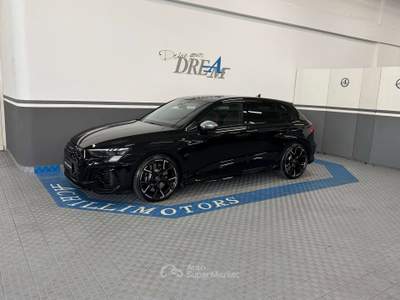 Audi RS 3 A3 IV 2023 Sportback 2.5 tfsi quattro s-tronic **7000KM** Iva compresa pari al nuovo *garanzia estesa 6/2027* Nero usata Milano