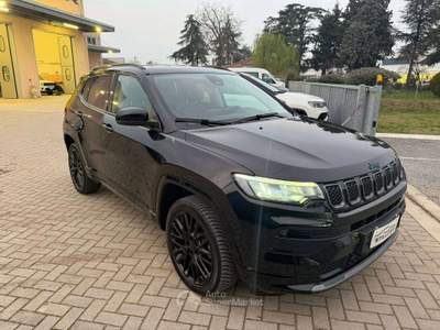 Jeep Compass Compass II 2023 1.3 turbo t4 phev S 4xe auto Nero usata Savignano sul Rubicone