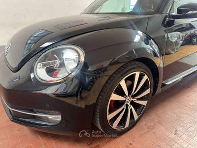 Volkswagen Maggiolino sport cambio dsg pelle cartie cerchi in lega 19 Nero usata Arezzo