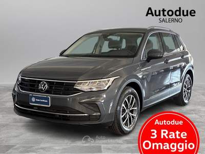 Volkswagen Tiguan  - tiguan 2.0 tdi life 122cv Grigio usata Salerno