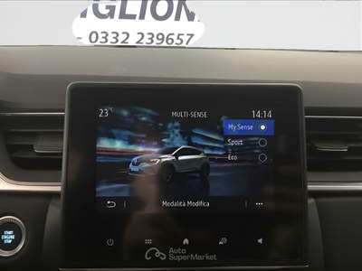 Renault Captur Captur 1.6 e-tech 145cv auto intens Blu/Azzurro usata Varese