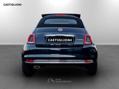 Fiat 500C 500 cabrio 1.0 hybrid 70cv dolcevita Blu/Azzurro usata Varese
