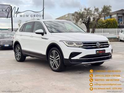 Volkswagen Tiguan Tiguan 2.0 TDI 200CV SCR DSG 4MOT. Eleg. IVA ESPOSTA Bianco usata Este