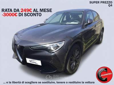 Alfa Romeo Stelvio  2.2 t Business Q4 190cv auto Grigio usata Sant'Anastasia