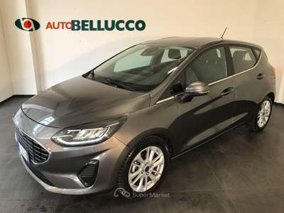 Ford Fiesta 1.0 Ecob. Hybrid 125 5p. ST-Line Grigio usata Casalserugo