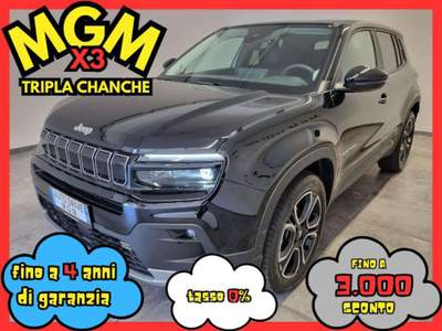 Jeep Avenger 1.2 Turbo 100 CV Summit Nero usata Erba