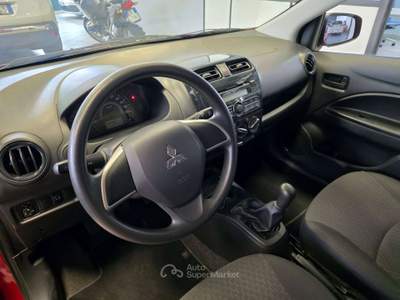 Mitsubishi Space Star NEOPATENTATO II 2016 1.0 Rosso usata Cernusco sul Naviglio