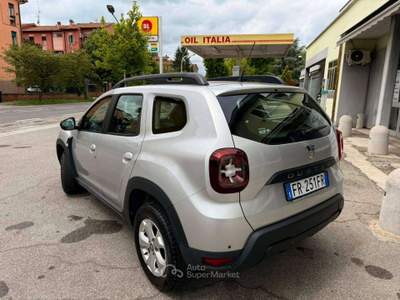 Dacia Duster 1.5 dci 4x2 , NAVI , NEOPATENTATI CERCHI IN LEGA SENSORI , CINGHIA GIà ESEGUITA! Argento usata Crevalcore