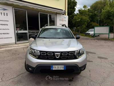 Dacia Duster 1.5 dci 4x2 , NAVI , NEOPATENTATI CERCHI IN LEGA SENSORI , CINGHIA GIà ESEGUITA! Argento usata Crevalcore