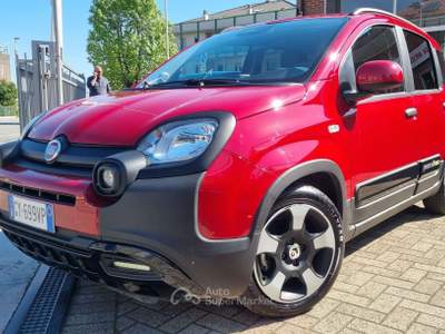 Fiat Panda Pandina Cross 1.0 firefly hybrid PREZZO REALE Rosso usata Ciriè