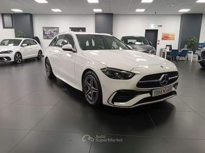 Mercedes-Benz Classe C d Mild hybrid S.W. AMG Line Premium Plus Bianco usata Spinea