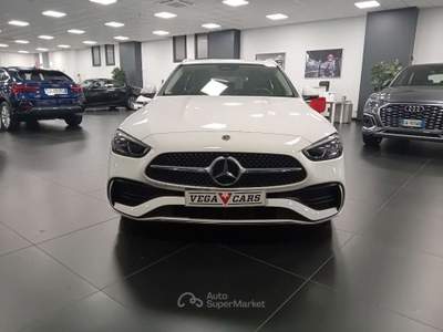 Mercedes-Benz Classe C d Mild hybrid S.W. AMG Line Premium Plus Bianco usata Spinea